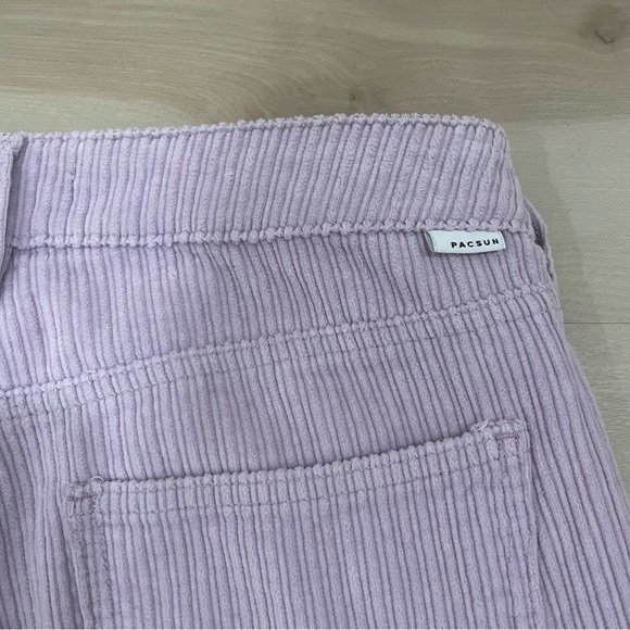 PacSun Lavender Corduroy Mom Jeans. Size Women's 27. High Rise. Purple. - Picture 7 of 13
